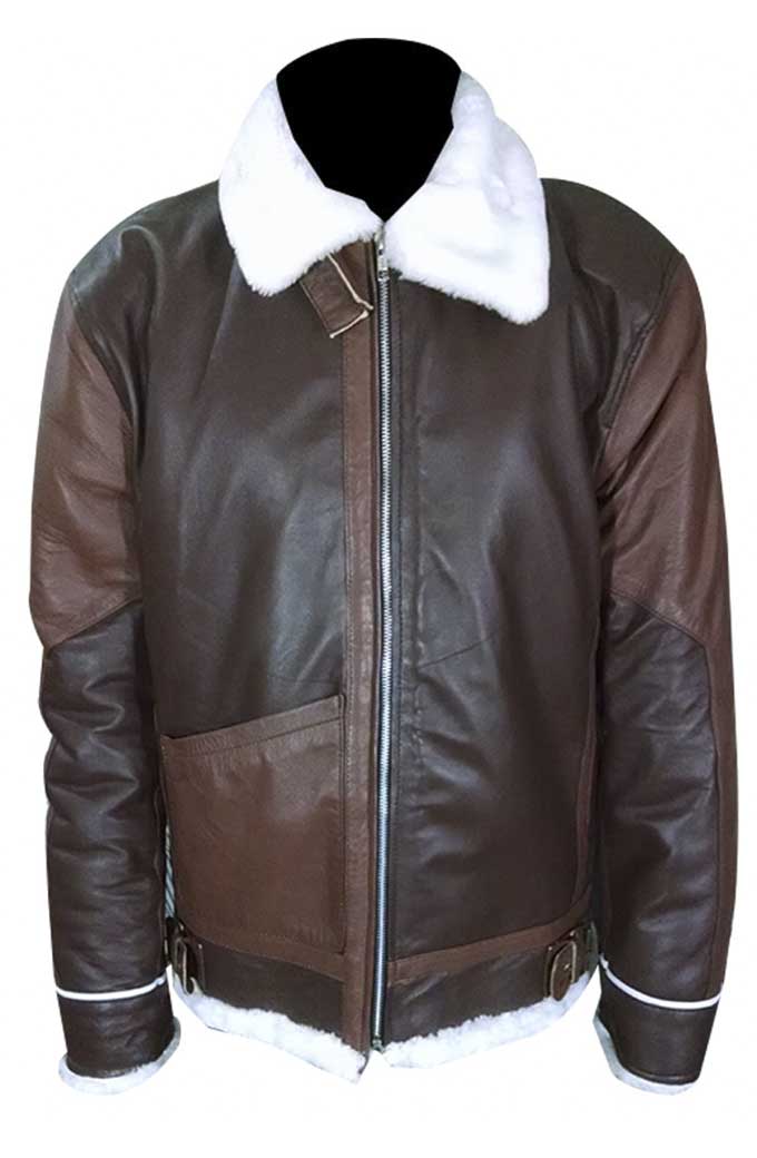 Terminator Salvation Christian Bale Fur Leather Jacket