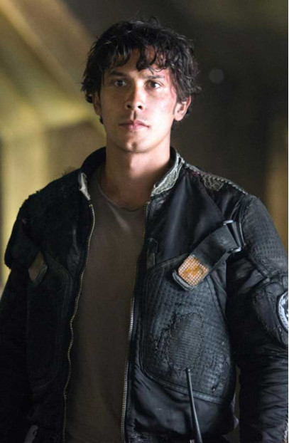 The 100 TV Series Bellamy Blake Bob Morley Black Cotton Jacket bob-morley-the-100-jacket