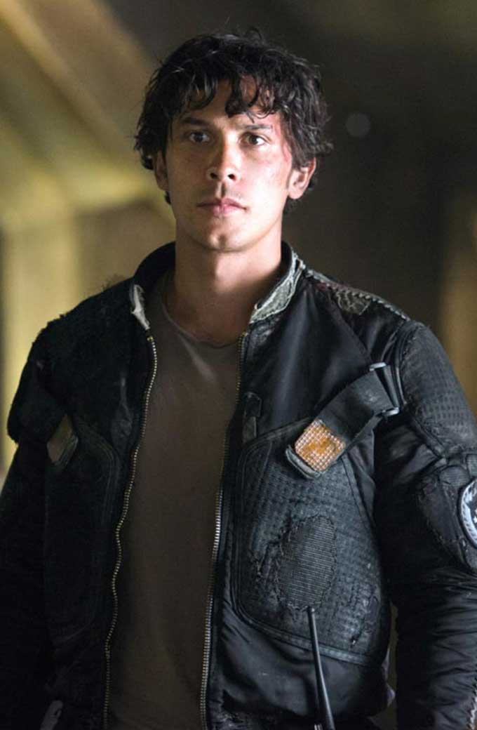 Bellamy Blake Bob Morley The 100 TV Series Black Cotton Jacket