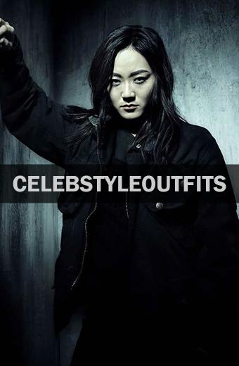 The Boys Kimiko Miyashiro Karen Fukuhara Black Cotton Jacket