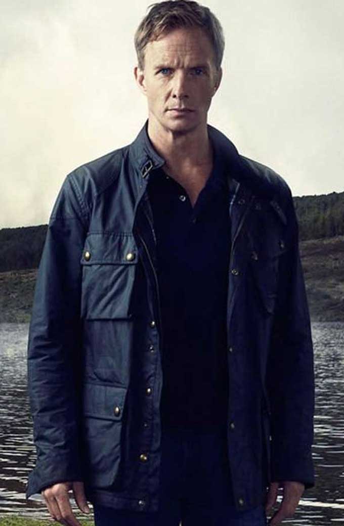 Mark Rupert Penry Jones The Drowning Black Cotton Jacket