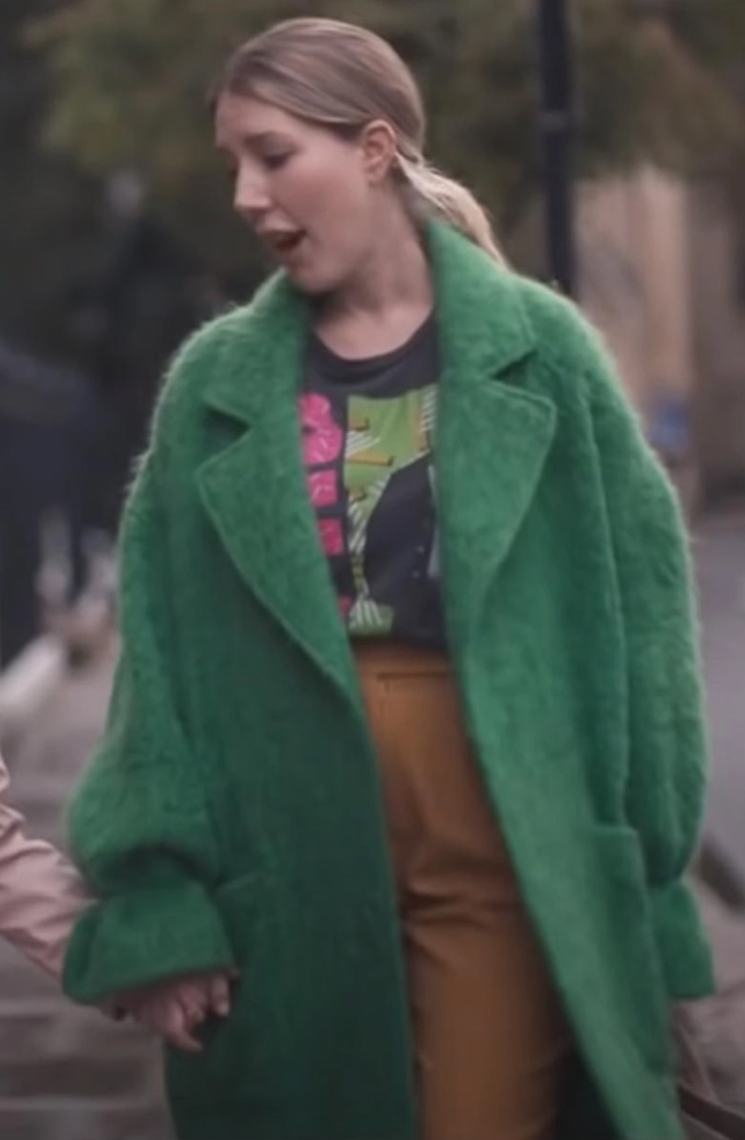 Katherine Ryan The Duchess Katherine Fur Long Coat