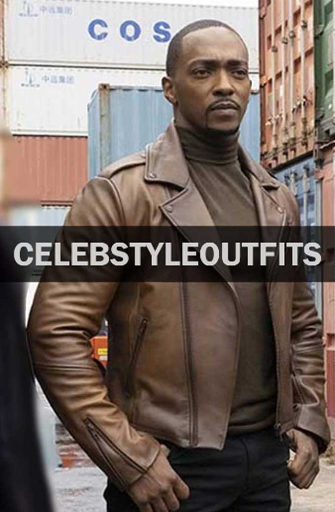 Sam Wilson Falcon and Winter Soldier Anthony Mackie Jacket