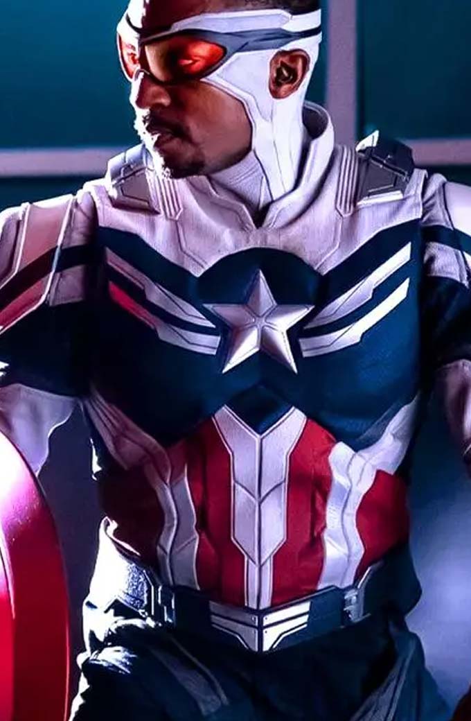 Anthony Mackie Falcon and Winter Soldier Sam Wilson Jacket