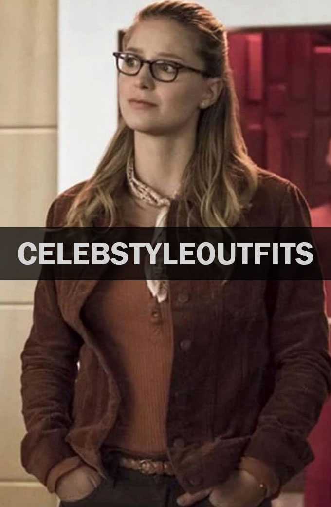 The Flash Melissa Benoist Kara Danvers Suede Jacket