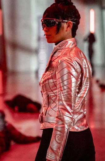 Dr Light The Flash Emmie Nagata Kimiyo Hoshi Cosplay Jacket