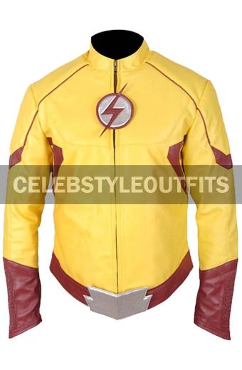 Wally West Keiynan Lonsdale The Flash Kid Flash Cosplay Jacket