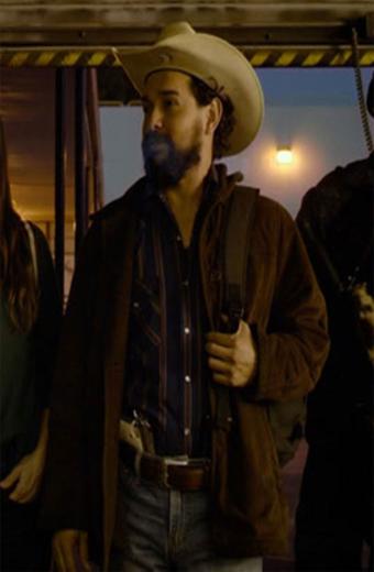 Alejandro Edda TT The Forever Purge Brown Cotton Jacket