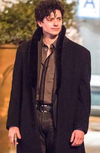 The Goldfinch Boris Aneurin Barnard Black Coat