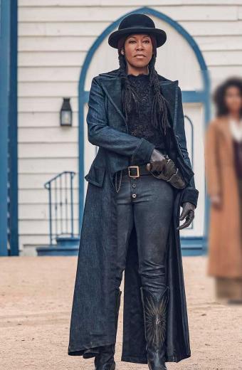 Regina King Trudy Smith The Harder They Fall Long Trench Coat