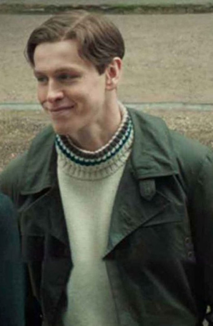 Harris The King's Man Conrad Oxford Black Cotton Jacket