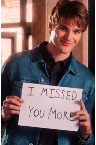 Jacob Elordi The Kissing Booth Noah Flynn Blue Denim Jacket