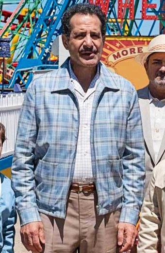 Marvelous Mrs Maisel Tony Shalhoub Abe Weissman Checked Jacket