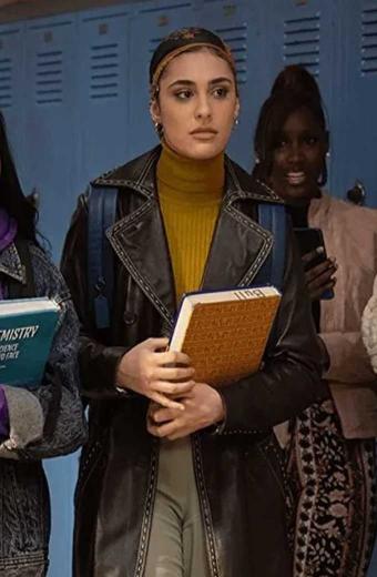 Nakia Bahadir Ms Marvel Yasmeen Fletcher Black Trench Coat