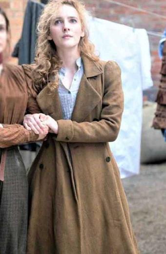 Penance Adair Ann Skelly The Nevers Beige Wool Trench Coat