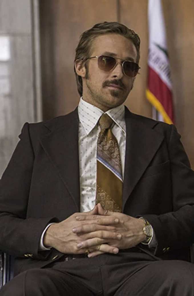 The Nice Guys Holland March Ryan Gosling Wool Suit