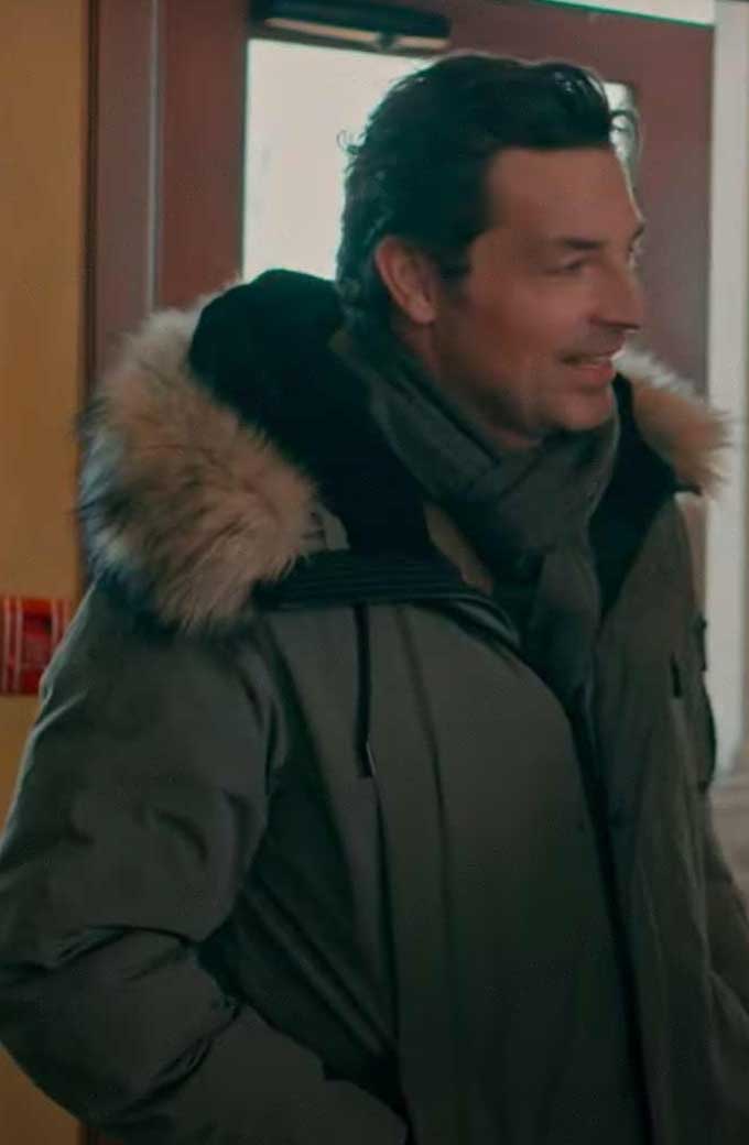 The Perfect Pairing Brennan Elliott Michael Grey Hooded Parka
