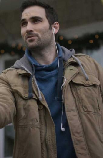 The Picture Of Christmas Brandon Hart Beige Jacket