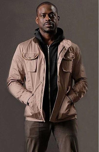 The Predators Sterling Brown Will Traeger Beige Cotton Jacket sterling-brown-the-predators-jacket