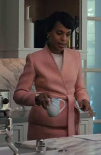 The Prom Mrs Greene Pink Coat