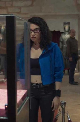 The Protector Zeynep Erman Blue Cotton Jacket