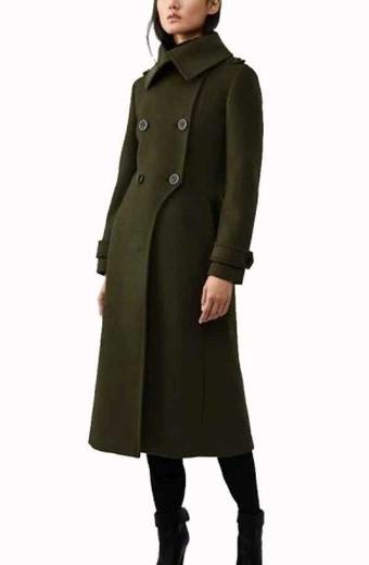 Stella Baker The Republic of Sarah Cooper Green Trench Coat