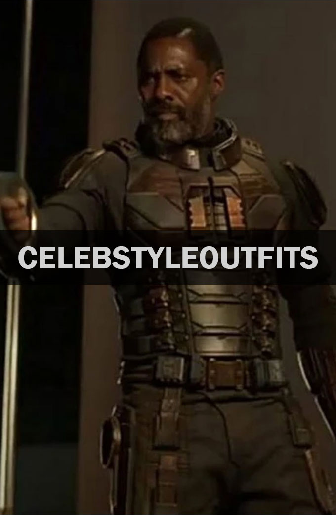 The Suicide Squad Bloodsport Idris Elba Leather Jacket