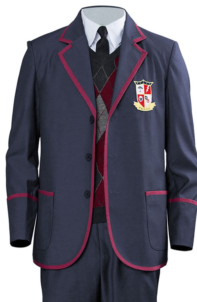 Aidan Gallagher Umbrella Academy Number Five Uniform Blazer