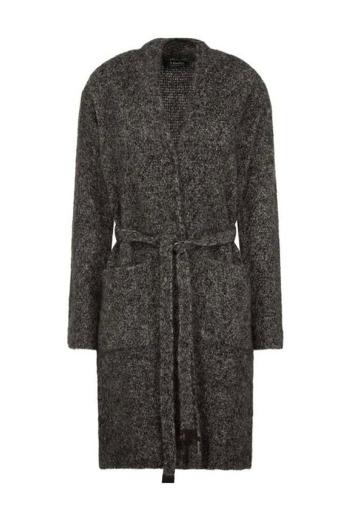 Nicole Kidman Grace Fraser Undoing Grey Wool Wrap Cardigan
