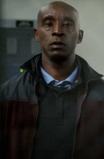 The Unforgivable Rob Morgan Vincent Cross Maroon Bomber Jacket