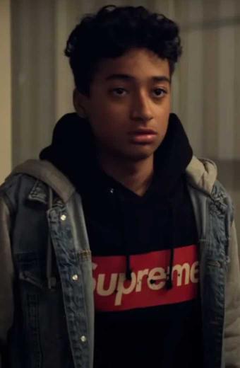 The Unforgivable Orlando Lucas Ryan Ingram Blue Hooded Jacket