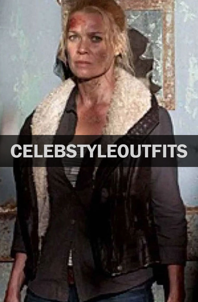 The Walking Dead Laurie Holden Andrea Harrison Leather Vest