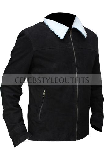 Rick Grimes Andrew Lincoln Walking Dead Brown Suede Jacket