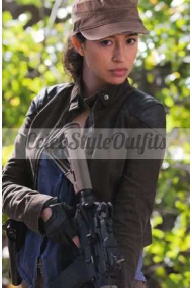 Rosita Espinosa The Walking Dead Christian Serratos Jacket