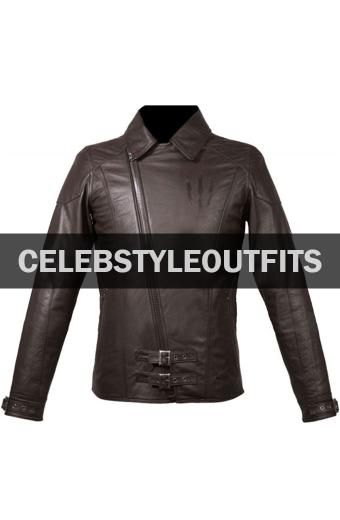 The Witcher Wild Hunt Geralt Brown Cosplay Leather Jacket