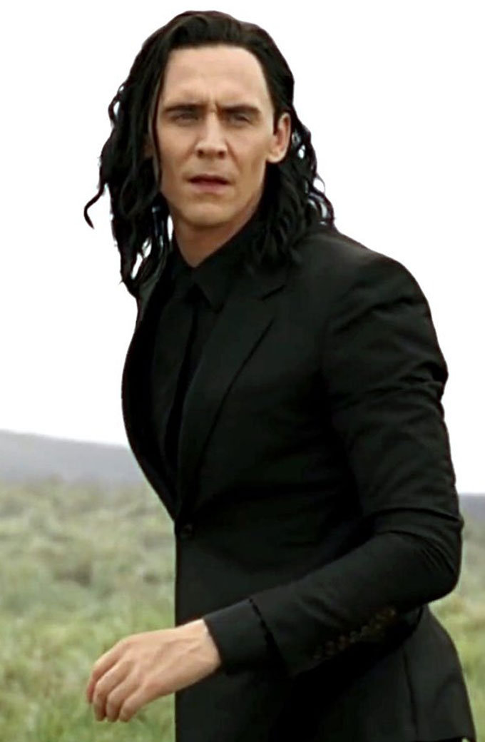 Thor Ragnarok Tom Hiddleston Black Cotton Coat