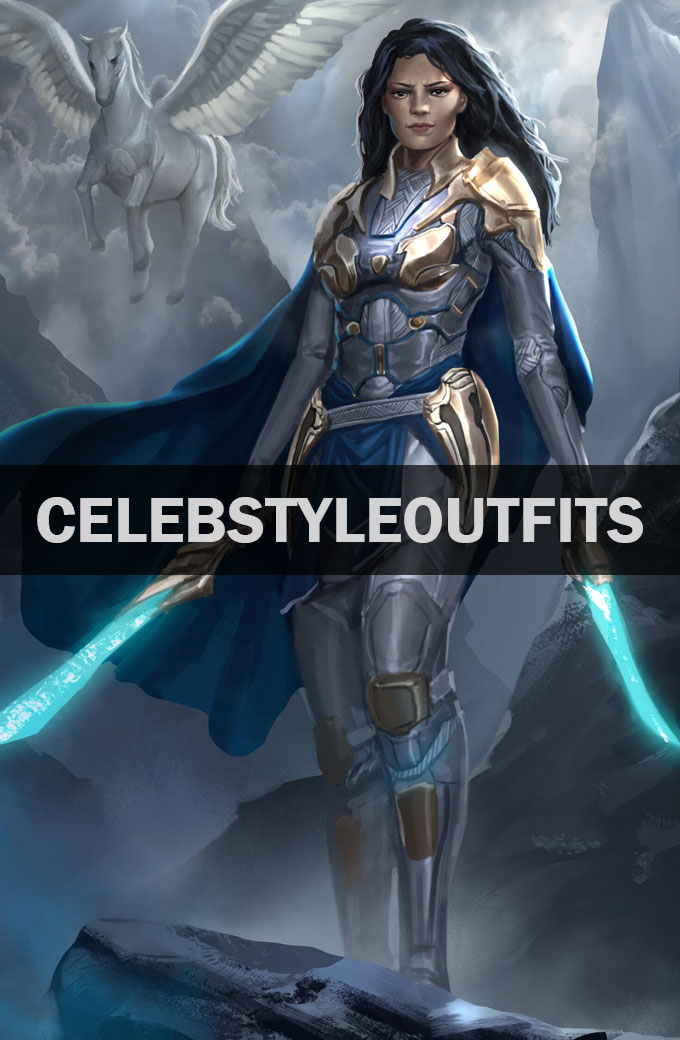 Thor: Ragnarok Movie Tessa Thompson Grey Costume