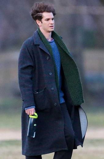 Jonathon Larson Tick Tick Boom Andrew Garfield Trench Coat