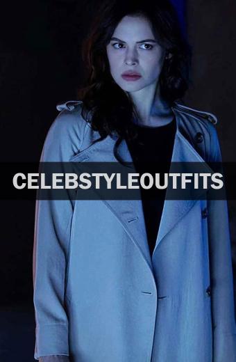 Conor Leslie Titans Donna Troy White Cotton Trench Coat