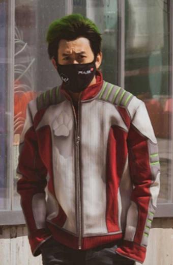 Gar Logan Beast Boy Titans Ryan Potter White Cosplay Jacket