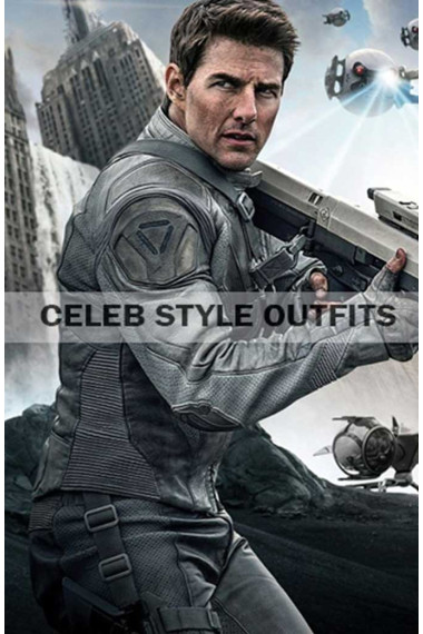 Jack Harper Oblivion Tom Cruise Biker White Costume Jacket