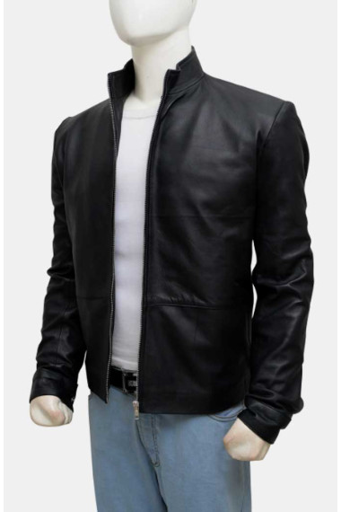 John Anderton Minority Report Tom Cruise Black Bomber Jacket