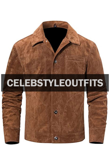 Vanilla Sky Tom Cruise David Aames Brown Suede-Leather Jacket