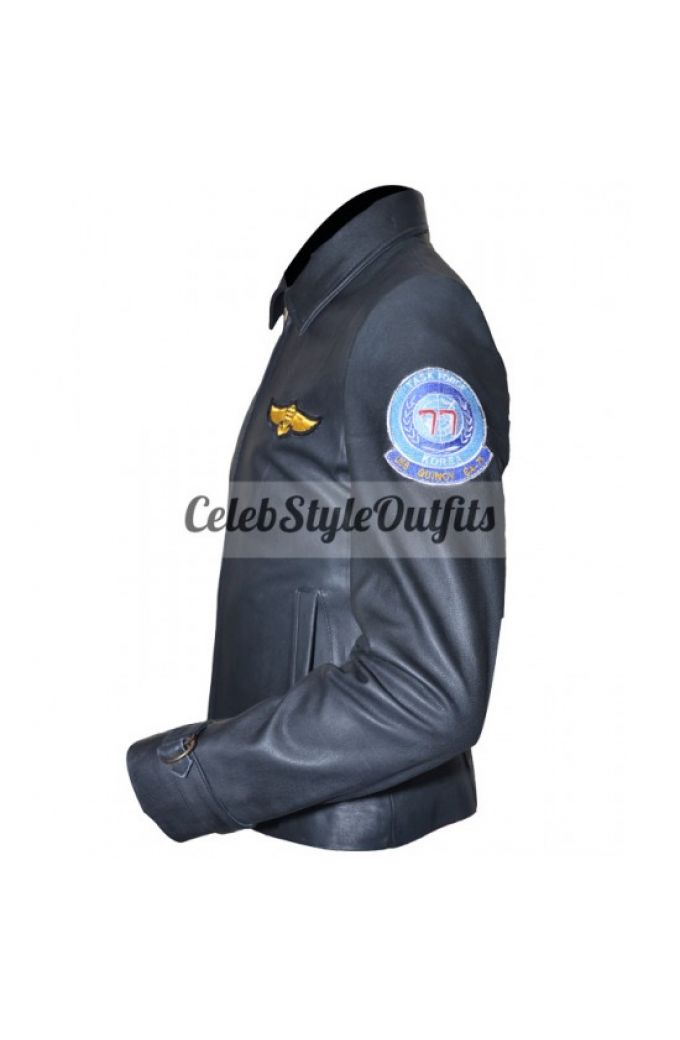 Top Gun Kelly McGillis Pilot Leather Jacket