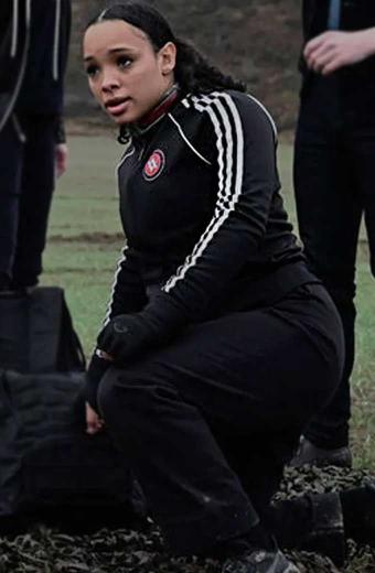 Rose Hathaway Sisi Stringer Vampire Academy Black Track Jacket