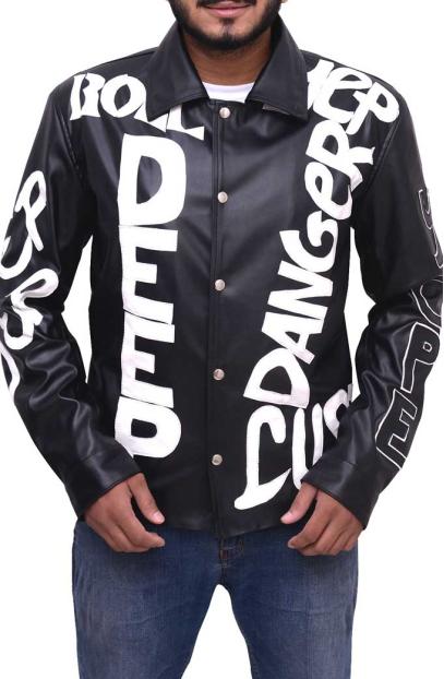 Robert Matthew Cool As Ice Vanilla Ice Black Leather Jacket cool-as-ice-vanilla-ice-jacket