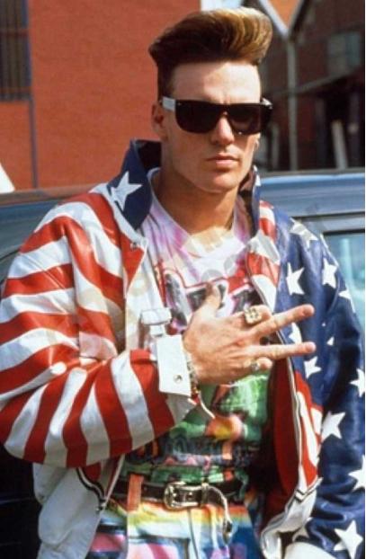 Rapper Robert Matthew American Flag Vanilla Ice Biker Jacket vanilla-ice-america-flag-jacket