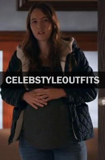 Kate Williamson Virgin River Polly Black Quilted Jacket