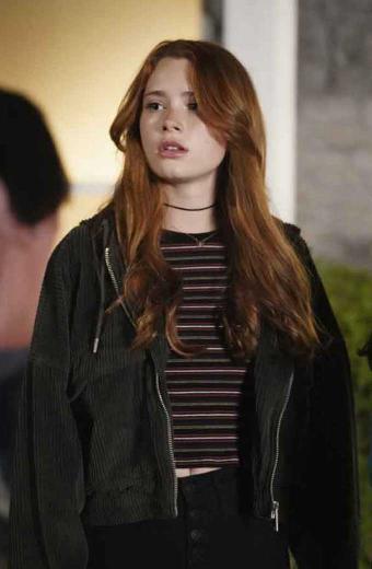 Violet Brinson Stella Walker Cropped Black Corduroy Jacket