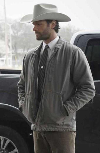 Ranger Cordell Jared Padalecki Walker Grey Bomber Jacket
